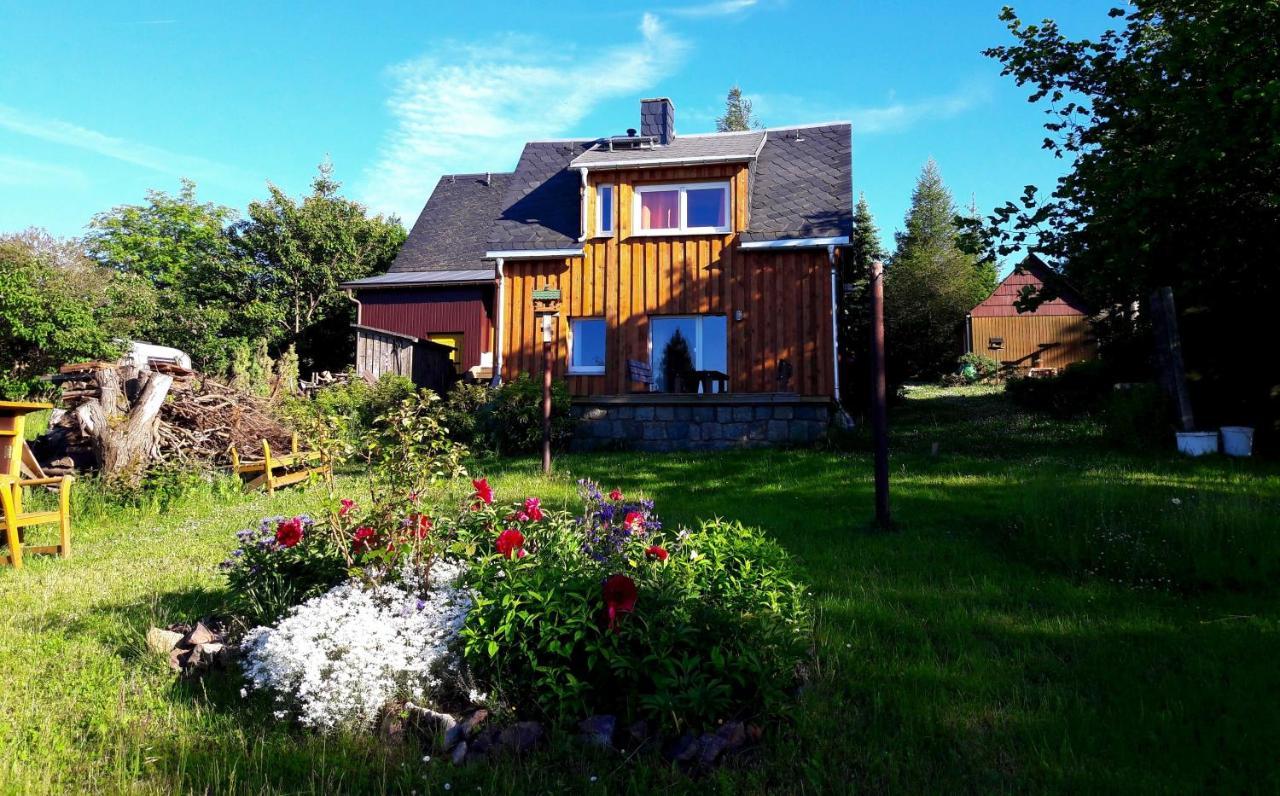 Ferienhaus Fernblick Altenberg Buitenkant foto