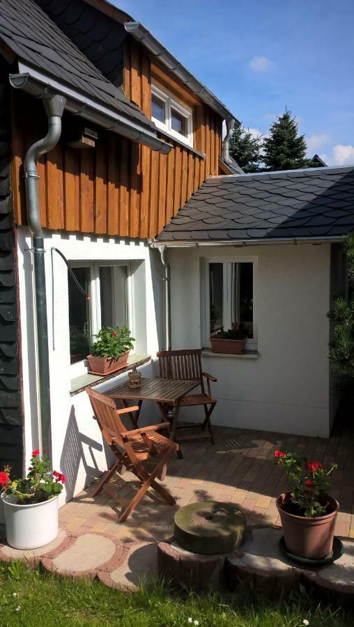 Ferienhaus Fernblick Altenberg Buitenkant foto